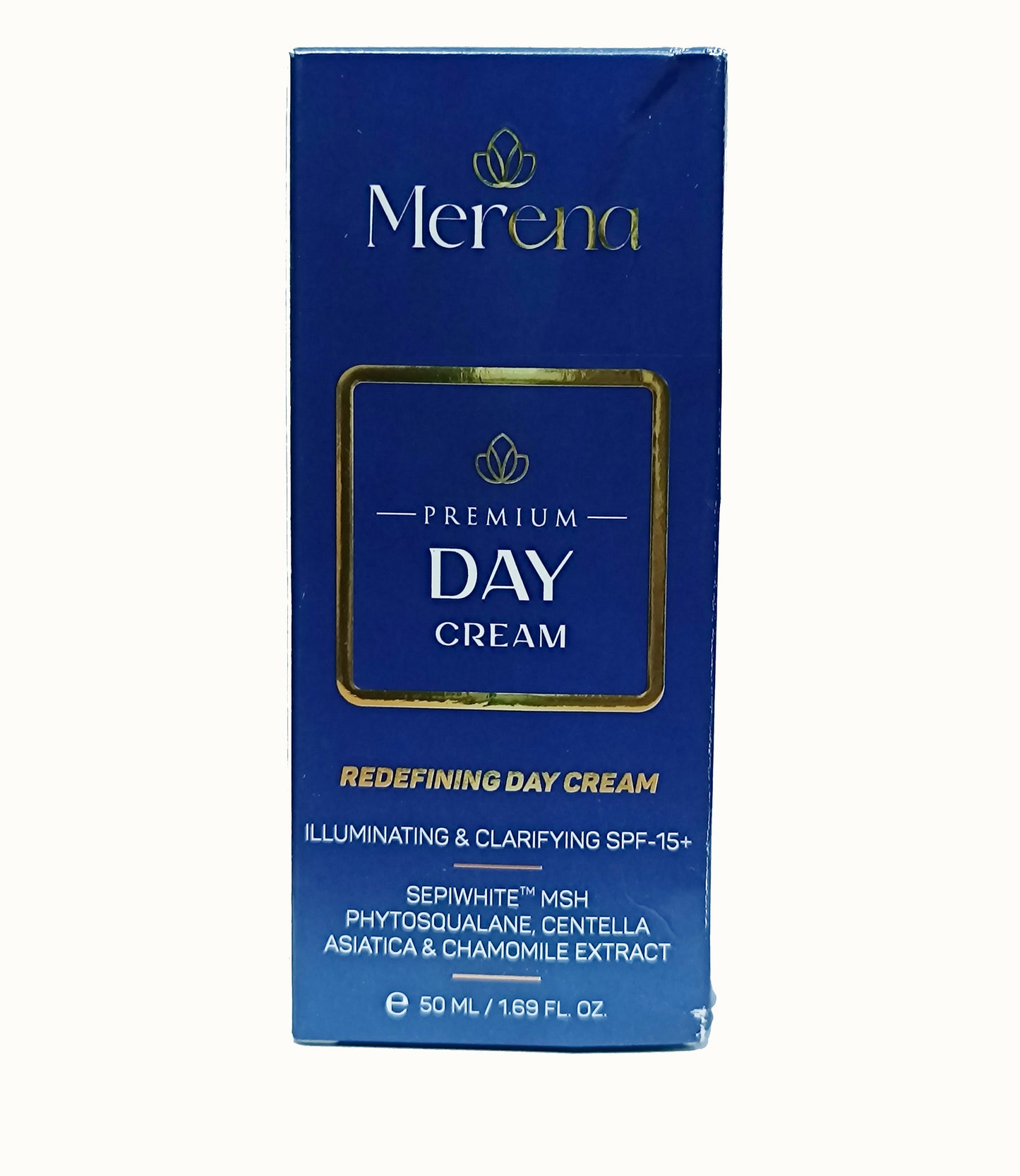 Merena Premium Day Cream 50 ml — Brightening, Hydrating & SPF-15+ Protection