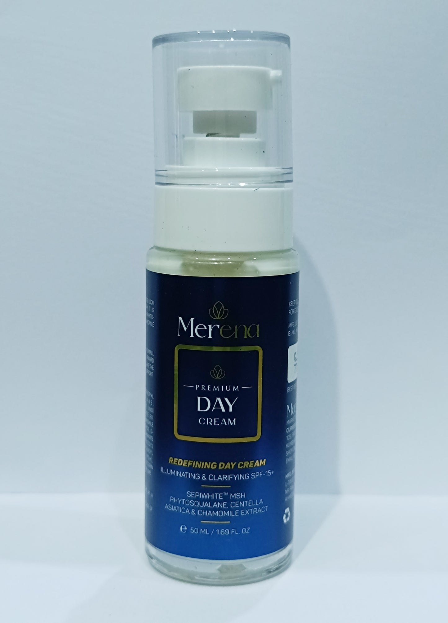 Merena Premium Day Cream 50 ml — Brightening, Hydrating & SPF-15+ Protection