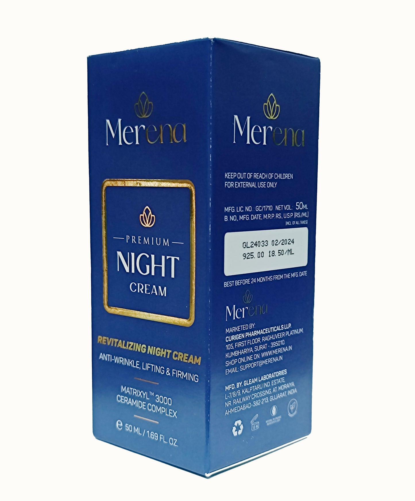Premium Night Cream DAILY ROUTINE, SKINCARE
